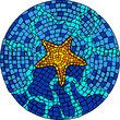 Mosaico Estrela do Mar