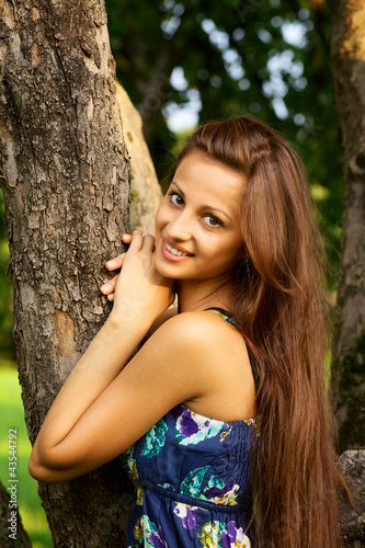 Photo: Portrait of a beautiful young woman Portrait of a beautiful young woman