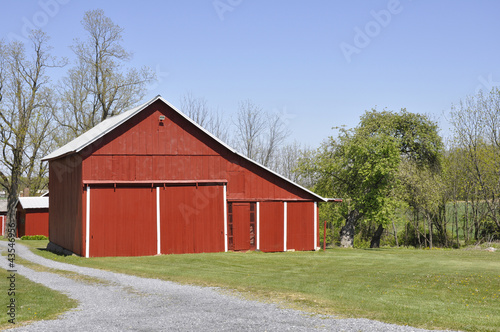 Photo: red barn in rural Pennsylvania red barn in rural Pennsylvania