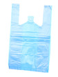 Cellophane bag isolated on white
