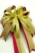 Colorful Ribbon on White Background