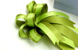 Colorful Ribbon on White Background