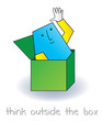 Simple SignMan Says...Think outside the box