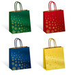BAGS WITH SNOWFLAKES