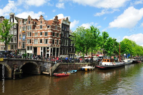 Photo: Amsterdam Canal Houses Amsterdam Canal Houses