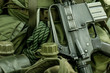Soldier tools and military gear for war
