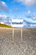Schild Strand