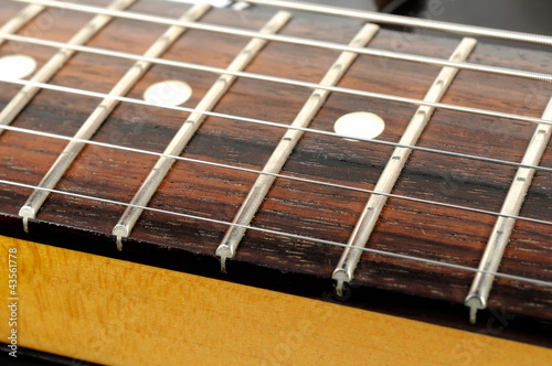 Photo: Electric Guitar Strings Close-up Electric Guitar Strings Close-up