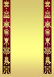 tibetan Background with 8 auspicious symbols