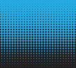 Halftone blue and black, vector background for you design
