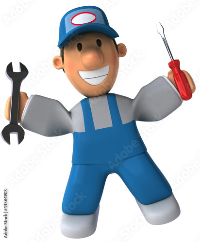Illustration: Fun mechanic Fun mechanic