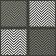 Vektor: 4 seamless swatches with lambdoidal herringbone patterns 4 seamless swatches with lambdoidal herringbone patterns