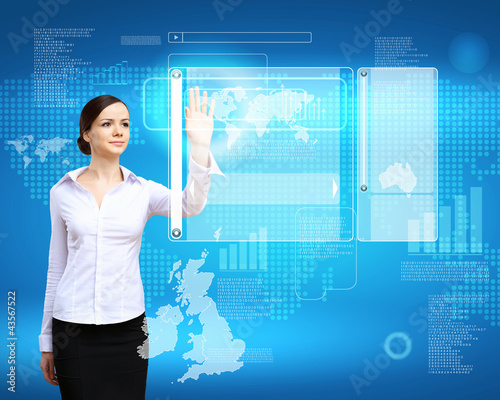 Foto: Virtual technology in business Virtual technology in business