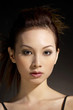 Woman with makeup