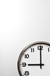 Clock showing nine o'clock