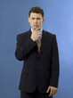 Businessman thinking