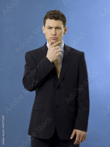 Photo: Businessman thinking Businessman thinking