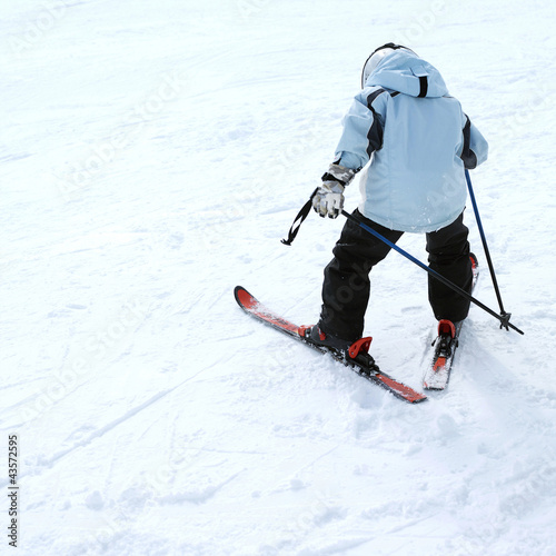Photo: Skier on skis Skier on skis