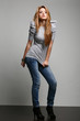 Photo: A photo of beautiful girl is in fashion style, glamur A photo of beautiful girl is in fashion style, glamur