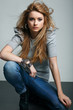 Photo: A photo of beautiful girl is in fashion style, glamur A photo of beautiful girl is in fashion style, glamur