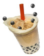 Foto: Bubbe Tea with milk is splashing Bubbe Tea with milk is splashing