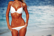woman in bikini