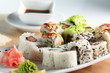 Fresh and tasty sushi