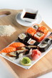 Fresh and tasty sushi