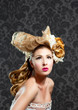 Foto: Hairdressing and makeup fashion woman Hairdressing and makeup fashion woman