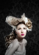 Foto: Hairdressing and makeup fashion girl Hairdressing and makeup fashion girl