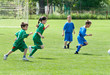 Photo: children playing soccer children playing soccer