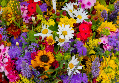 Photo: Bunter Blumenhintergrund Bunter Blumenhintergrund
