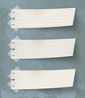 Vector: Set of three vintage paper's labels - Etichette vintage Set of three vintage paper's labels - Etichette vintage