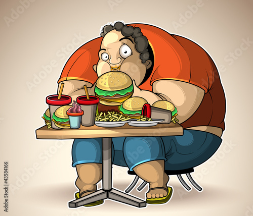 Vektor: Heavy eater Heavy eater