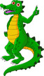 funny crocodile cartoon