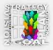 Strategy Door Opening to Future Success Plan Mission
