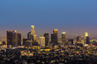 Photo: view to city of Los Angeles from Griffith park in the evening view to city of Los Angeles from Griffith park in the evening