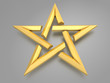 Illustration: pentagram - sign pentagram - sign