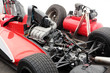 Engine of a racing race car