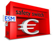 emergency counter to the eurorescue on white background