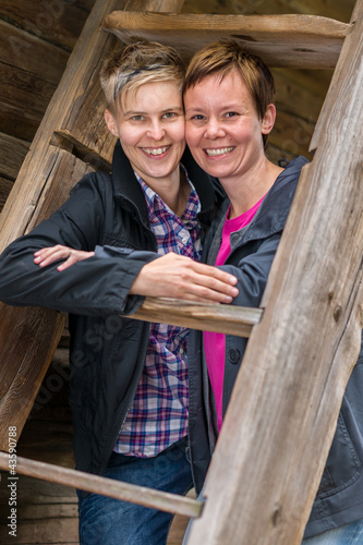 Photo: Two lesbians Two lesbians