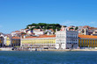 Landscape of Lisbon, square of commerce