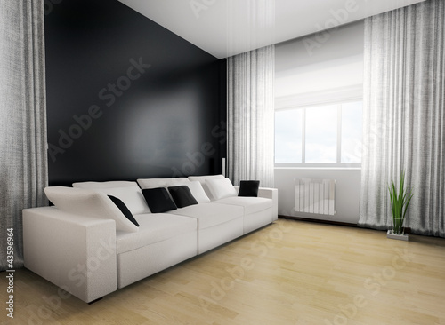 Illustration: living-room living-room