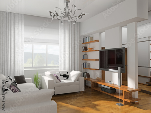 Illustration: living-room living-room