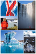 Montage Iceland Landscape People Outdoor Lifestyle