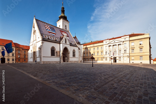 Photo: St.Markus Kirche Altstadt Zagreb St.Markus Kirche Altstadt Zagreb