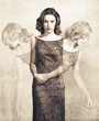 abstract vintage