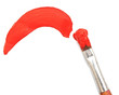 brush and paint scratch
