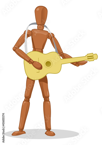 Vektor: guitarist guitarist