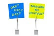 Notizhalter und Merkzettel: Sprechen Sie Deutsch?
